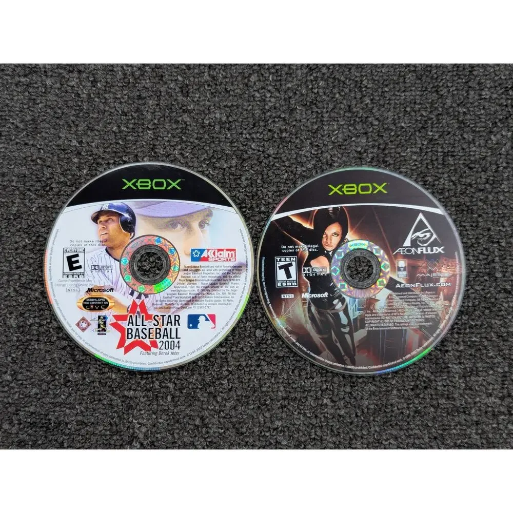 Lot of 10 Xbox 360 + Xbox Games Loose Discs in Jewel Cases Tested